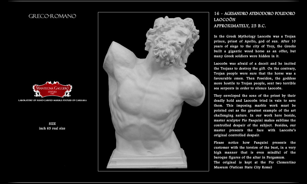 Agesandro Atenodoro Polidoro - Laocoon